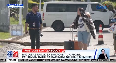 Search for Quiboloy in KOJC compound affects Davao Intl Airport .